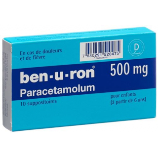 Бен-У-Рон 500 мг 10 суппозиториев