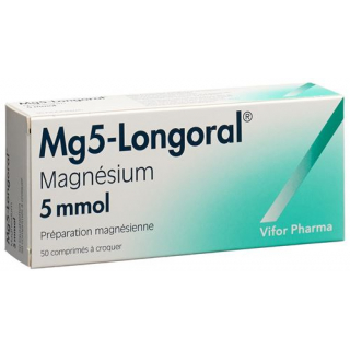 Мг5-лонгорал 50 жевательных таблеток