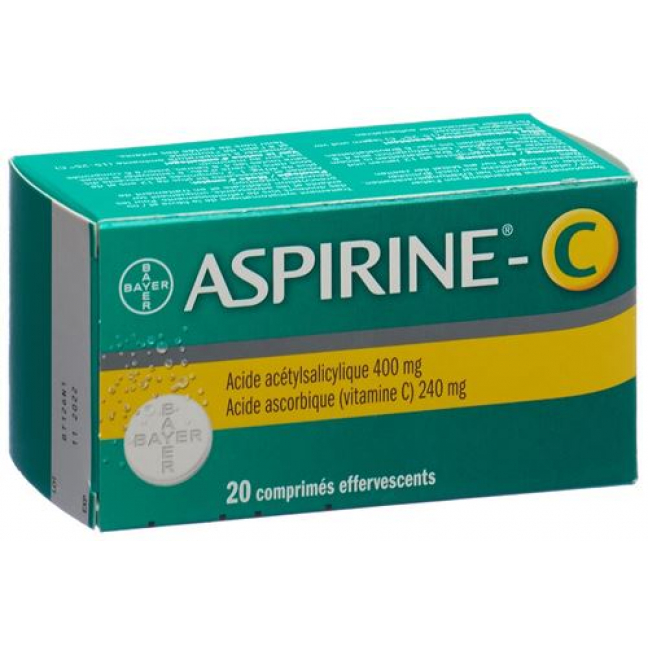 Аспирин-C (с витамином С) 20 шипучих таблеток