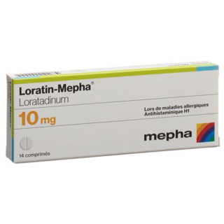 Лоратин Мефа 10 мг 14 таблеток
