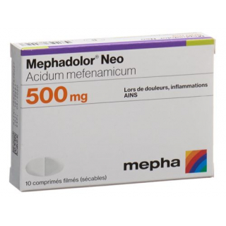 Мефадолор Нео 500 мг 10 таблеток покрытых оболочкой