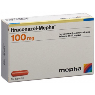 Итраконазол Мефа 100 мг 30 капсул