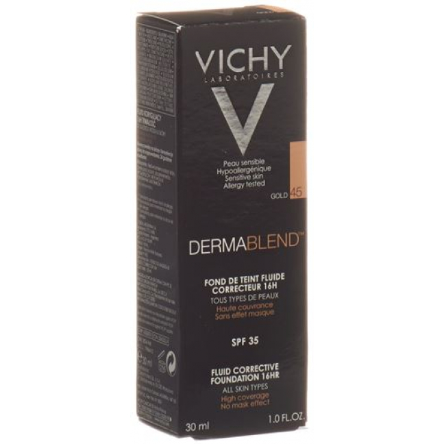 Vichy Dermablend Teintkorrigierendes Make-Up 45 Gold 30мл