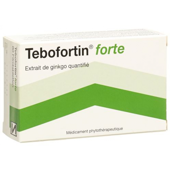 Тебофортин Форте 80 мг 80 таблеток покрытых оболочкой