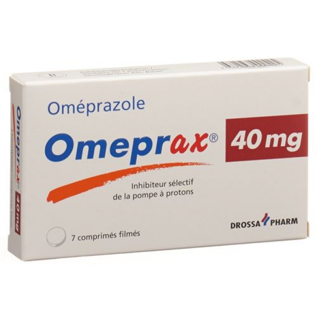Omeprax 40 mg 7 filmtablets
