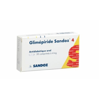 Глимепирид Сандоз 4 мг 30 таблеток