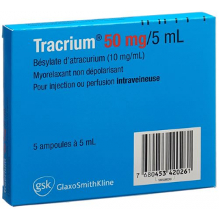 Тракриум Индж Лёс 50 мг/5мл 5 ампер 5 мл