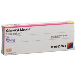 Глимерил Мефа 6 мг 120 таблеток