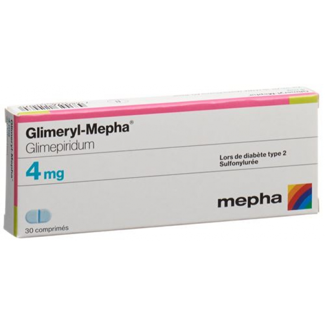 Глимерил Мефа 4 мг 120 таблеток 