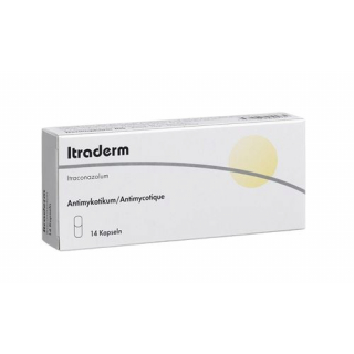 Итрадерм 100 мг 14 капсул