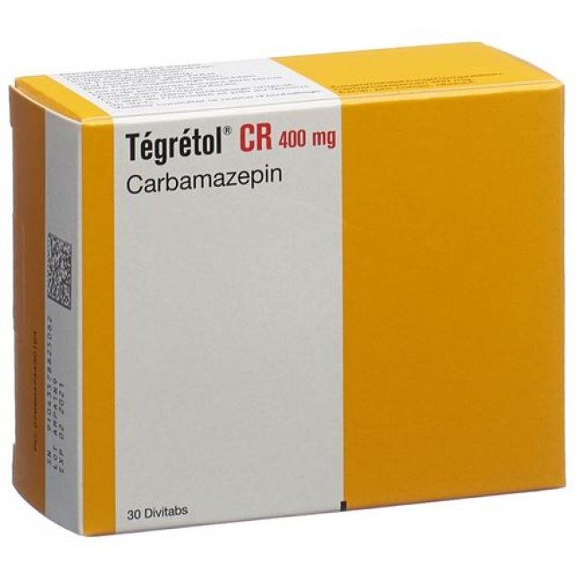 Тегретол CR 400 мг 30 таблеток замедленного высвобождения
