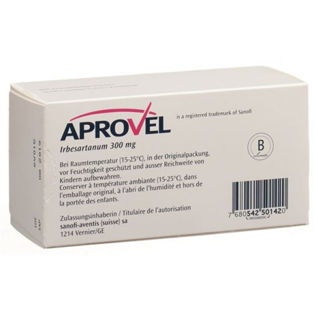 Aprovel 300 mg 98 filmtablets