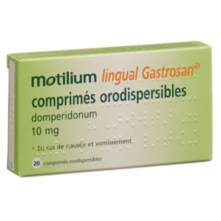Мотилиум 10 мг 20 лингвальных таблеток