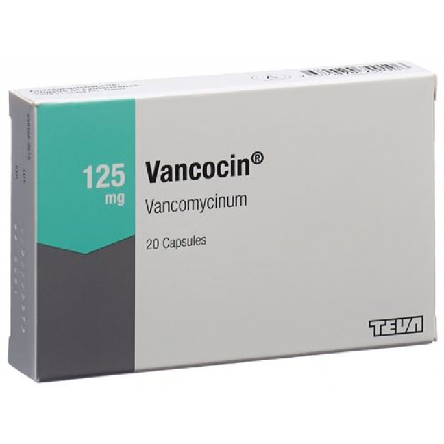 Ванкоцин 125 мг 20 капсул