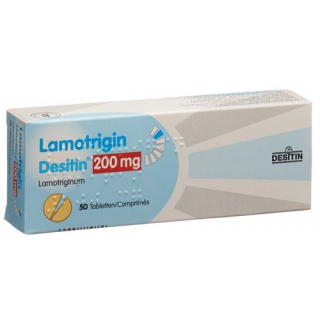 Ламотриджин Деситин 200 мг 50 таблеток