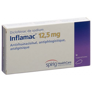 Инфламак 12,5 мг 10 суппозиториев