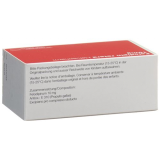 Фелодипин Хелвефарм Ретард 10 мг 100 таблеток покрытых оболочкой