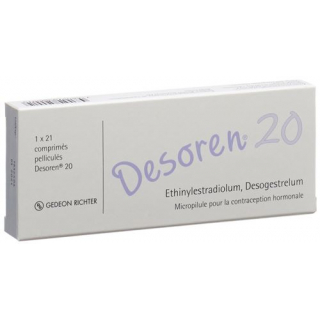 Дезорен-20 21 таблетка