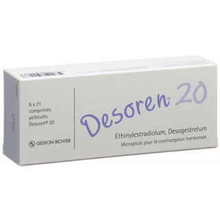 Дезорен-20 6 x 21 таблетка