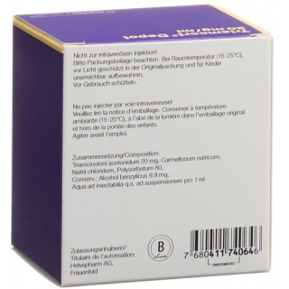 Triamcort Depot 20 mg 25 Ampullen je 1 ml