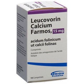 Лейковорин Кальций Фармос 15 мг 10 таблеток