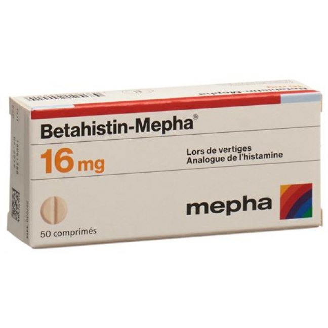 Бетагистин Мефа 16 мг 50 таблеток