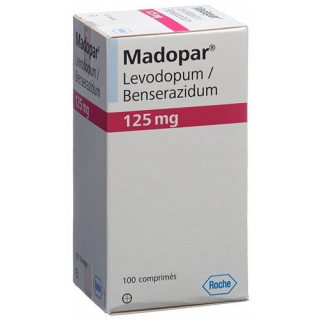 Мадопар 125 мг 100 таблеток 