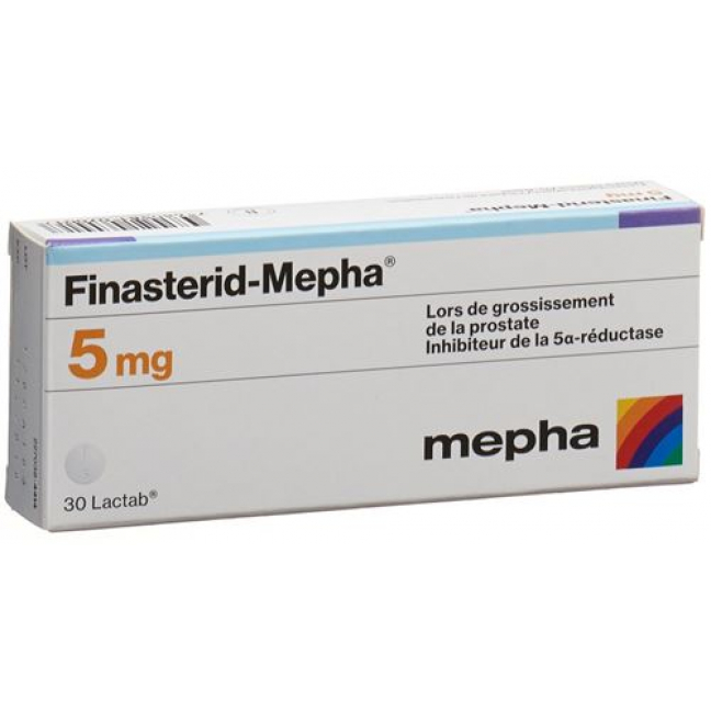 Finasterid Mepha 5 mg 30 Lactabs