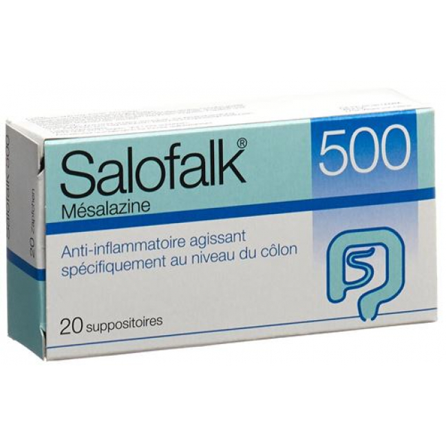 Салофальк 500 мг 20 суппозиториев