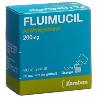 Флуимуцил 200 мг 30 пакетиков