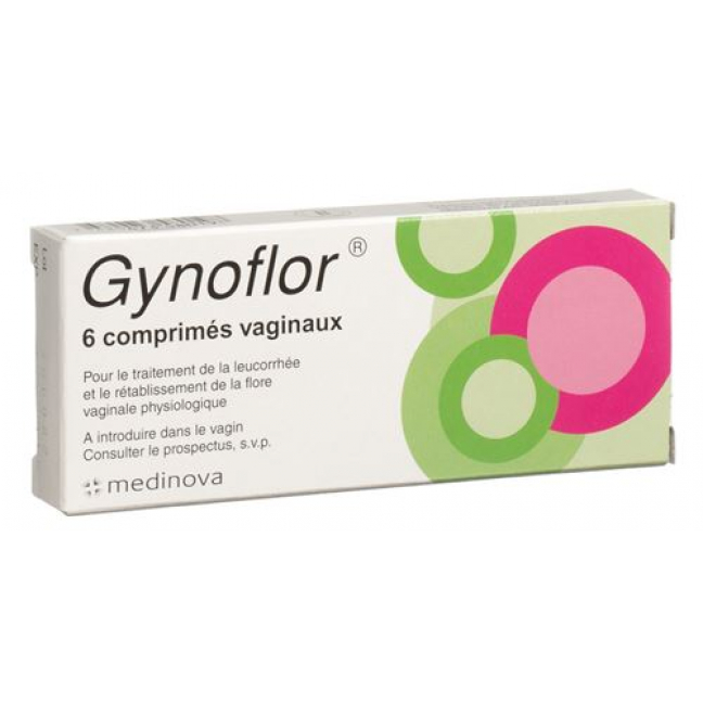 Гинофлор 6 вагинальных таблеток