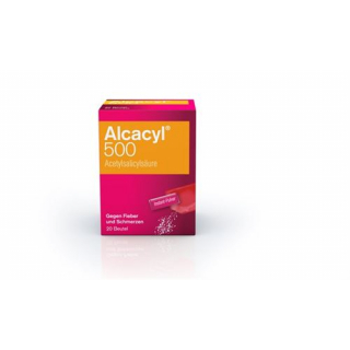 Алькацил 500 растворимый порошок гранулированный  20 пакетиков