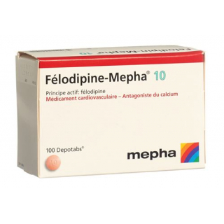 Фелодипин Мефа 10 мг 100 депо таблеток