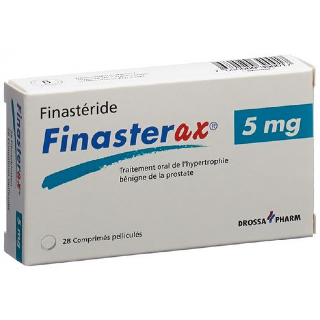 Финастеракс 5 мг 28 таблеток покрытых оболочкой