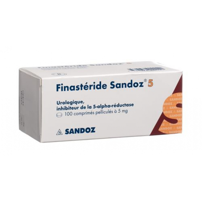 Финастерид Сандоз 5 мг 100 таблеток покрытых оболочкой  