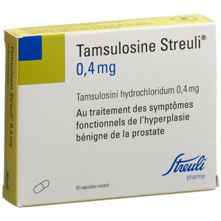 Тамсулозин Штройли 0,4 мг 10 ретард капсул 