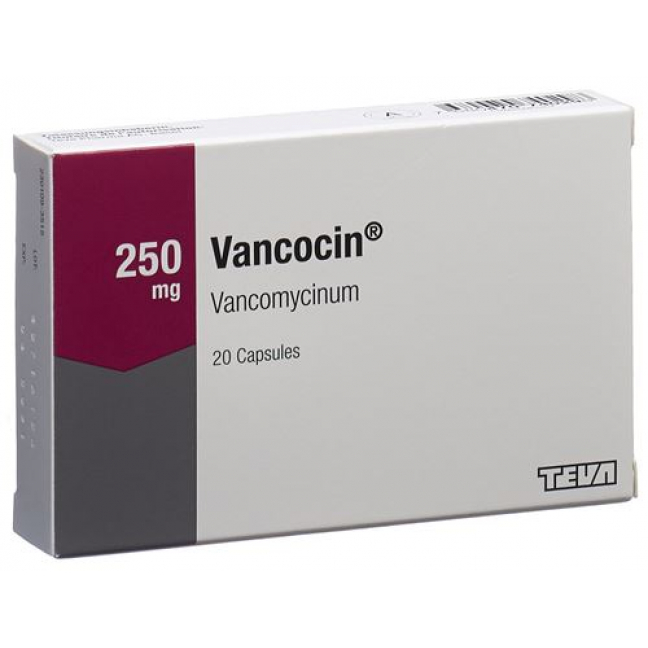 Ванкоцин 250 мг 20 капсул