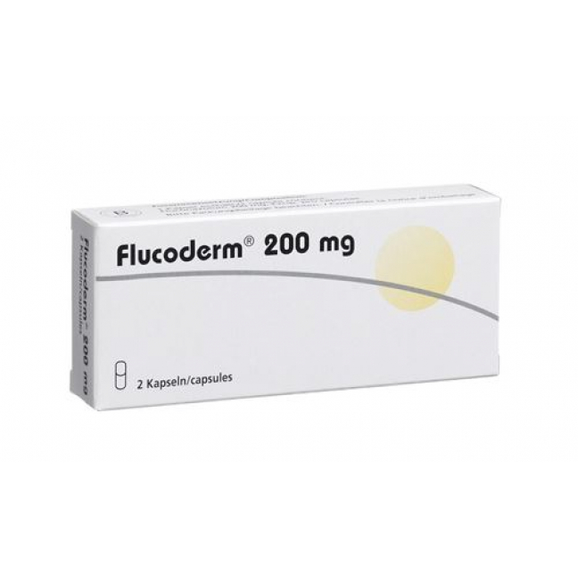 Флукодерм 200 мг 2 капсулы
