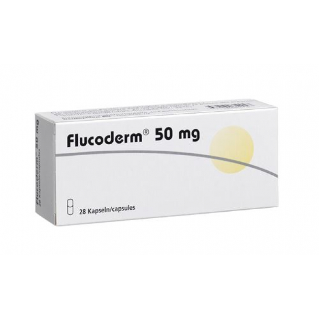 Флукодерм 50 мг 28 капсул