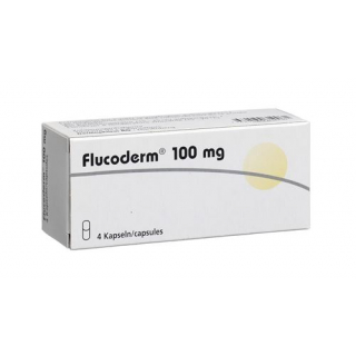 Флукодерм 100 мг 4 капсулы