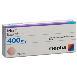 Ирфен 400 мг 20 таблеток покрытых оболочкой