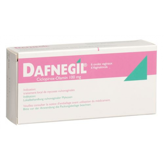 Дафнеджи 100 мг 6 вагинальных суппозиторий