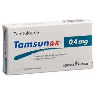 Тамсунакс 0.4 мг 30 ретард капсул 