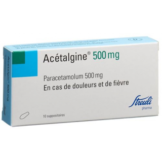 Ацеталгин 500 мг 10 суппозиториев