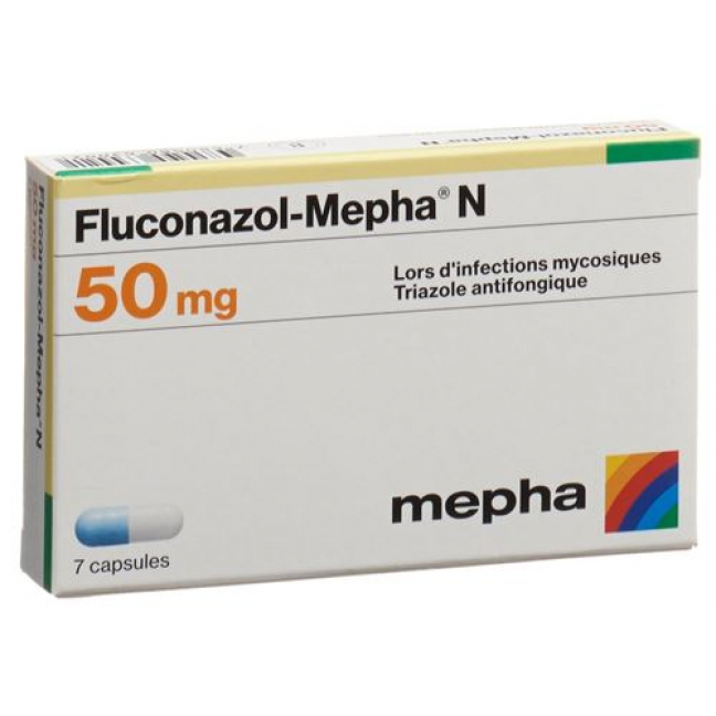 Fluconazol Mepha 50 N 50 mg 28 Kaps