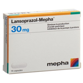 Лансопразол Мефа 30 мг 14 капсул