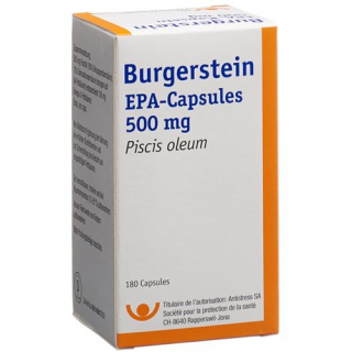 Бургерштейн ЭПК 500 мг 180 капсул