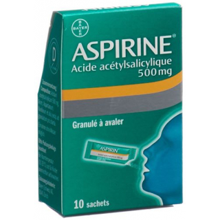 Аспирин гранулы 500 мг 10 пакетиков