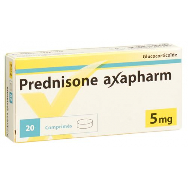 Преднизон Аксафарм 5 мг 100 таблеток 