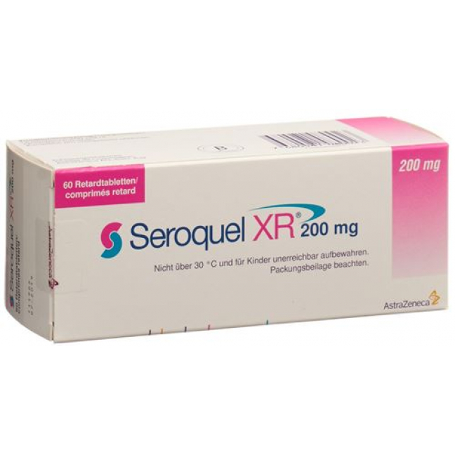Сероквель XR ретард 200 мг 100 таблеток